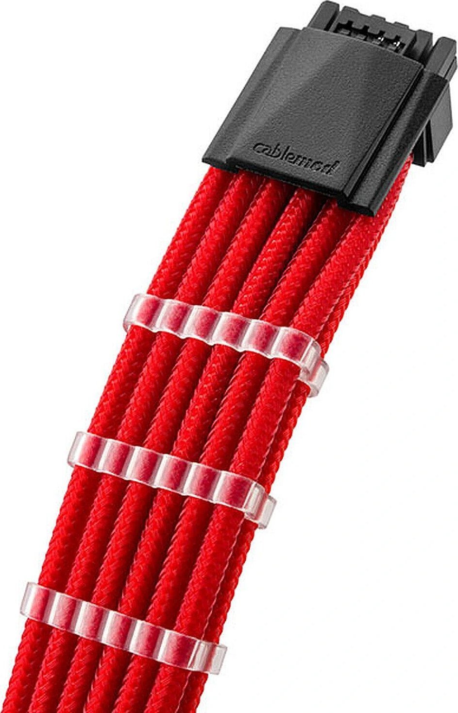 CableMod CableMod RT-Series PRO ModMesh 12VHPWR to 3x PCI-e Kabel for ASUS/Seasonic - 60cm, red