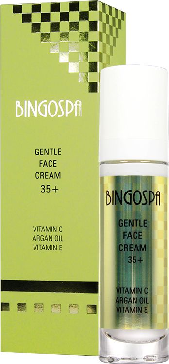 BingoSpa Krem do twarzy z witaminą C olejkiem arganowym i witaminą E nawilżający 50g