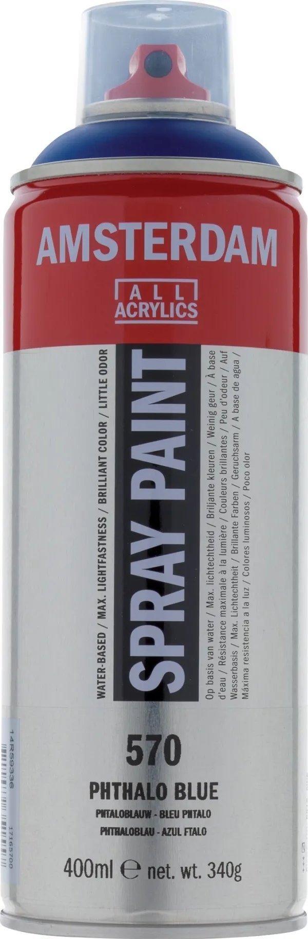 Artequipment Amsterdam Spray Paint Phthalo Blue 570