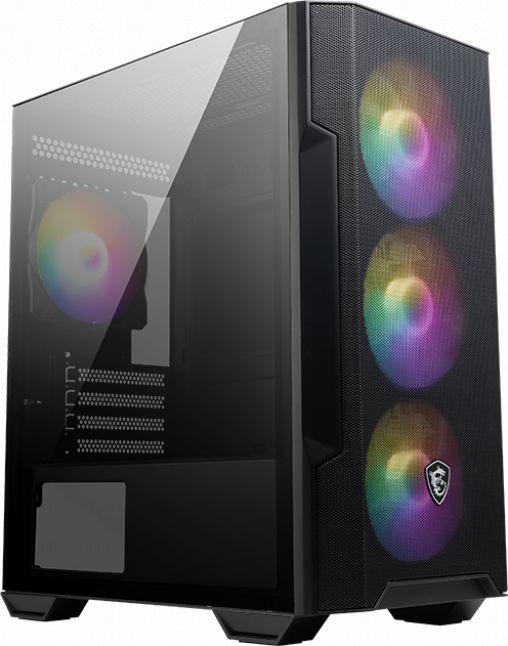 Obudowa MSI MAG Forge M100R RGB czarna (306-7G20R21-809)