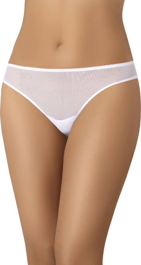 Teyli Majtki damskie siateczkowe Agil białe M Biały