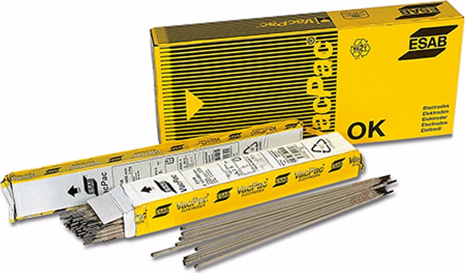 Esab ELEKTRODA RUTYLOWO-KWAŚNA 2,5 MM 300 MM 1,5 KG. OK 61.30 ESAB