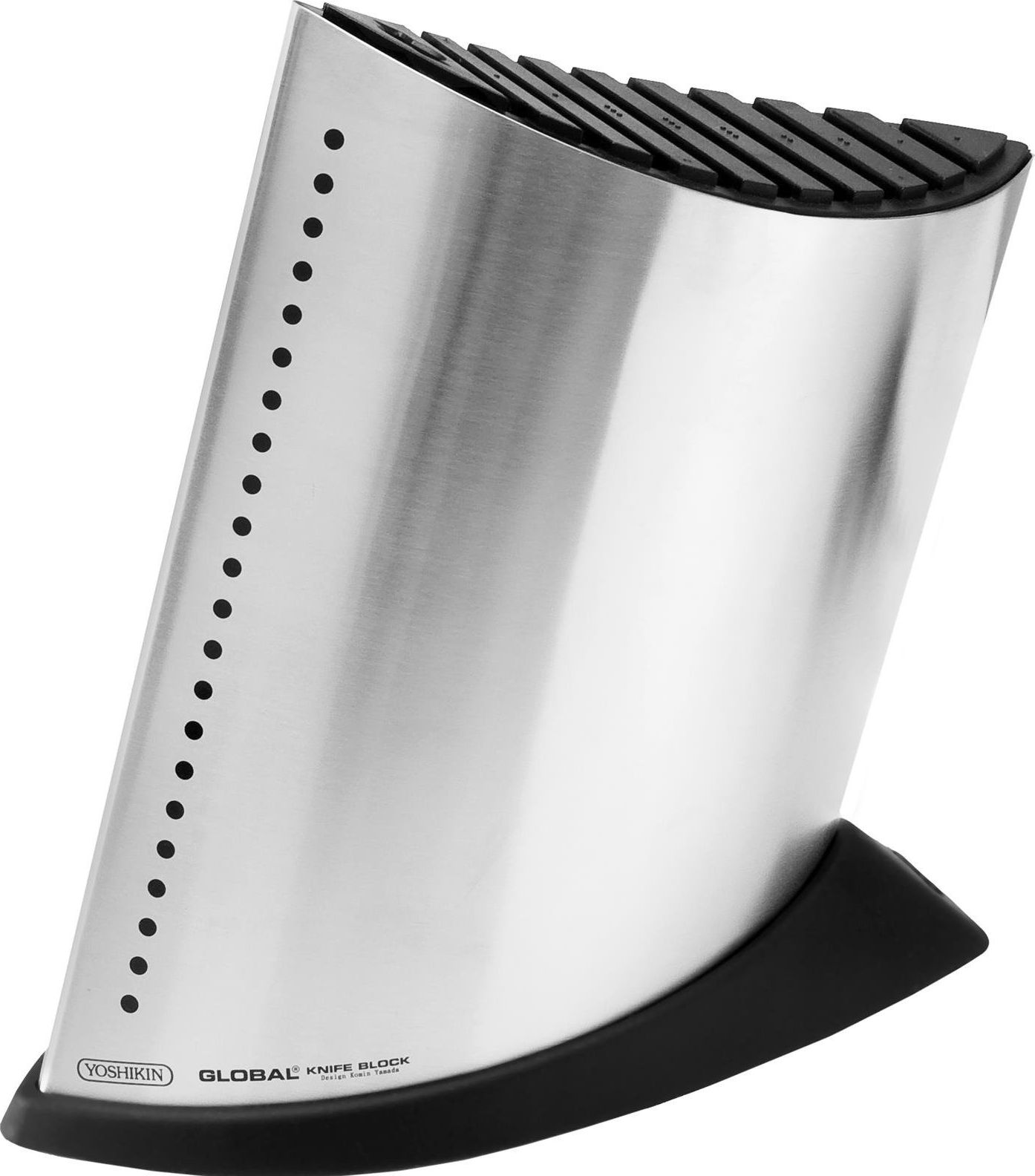 Global Blok na 9 noży srebrny Global GKB-52