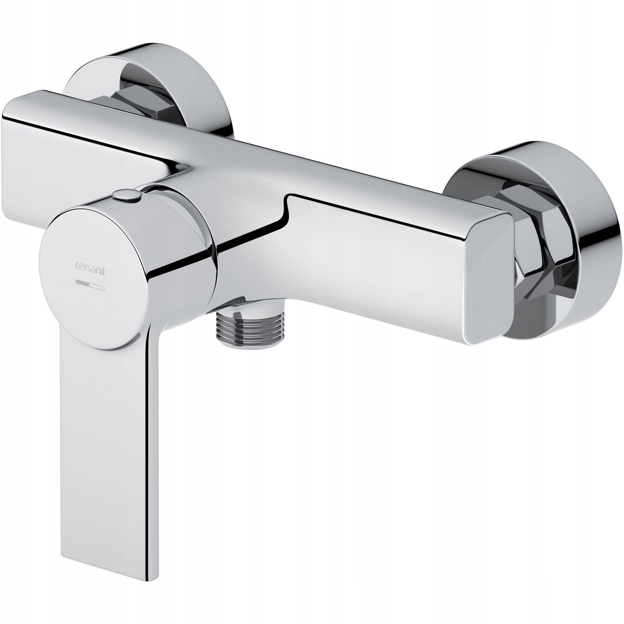 Bateria prysznicowa Cersanit (baterie prysznicowe) Bateria natryskowa ścienna ZIP chrom (S951-578)