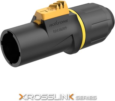 Wtyk zasilania IP65 Roxtone RAC3MWP