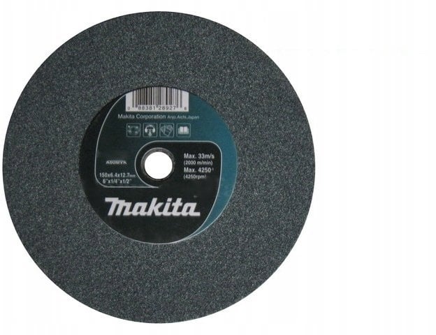 Makita KAMIEŃ DO SZKIFIERKI STOŁOWEJ A60M 150 x 6,4 x 12,7mm
