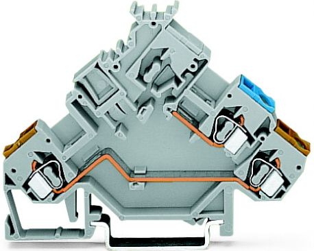 Wago Złączka szynowa do wyłączników ciśnieniowych i termicznych 2,5mm2 szara (280-562)