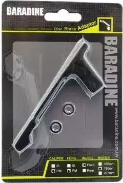 Baradine Adapter na przedni widelec do tarcz 180 mm /PM-PM-F180/ Uniwersalny
