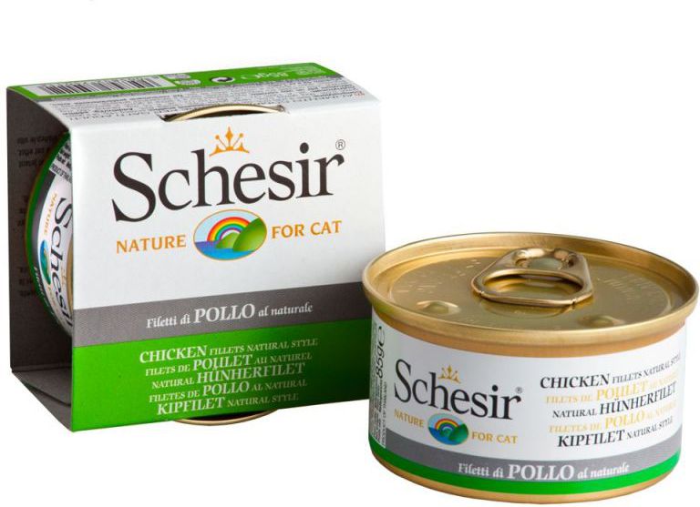 Schesir SCHESIR KOT 85g pusz. KURCZAK SOS