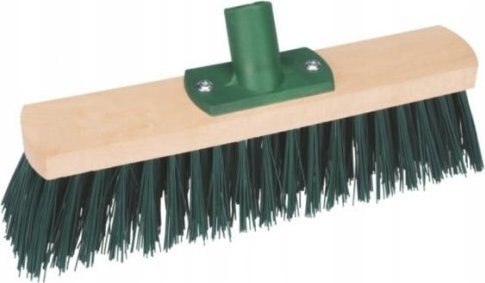 Ravi Miotła szczotka drewniana do kostki brukowej i betonu 40 cm