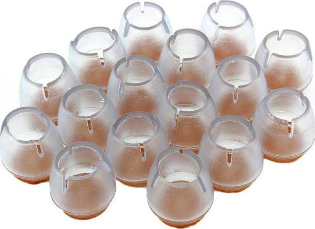 CreativeHome AG562C PODKŁADKI SILIKONOWE POD MEBLE 16SZT 17do22