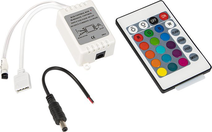 Blow 70-790# Sterownik taśm led rgb 24-key pil. ir hq