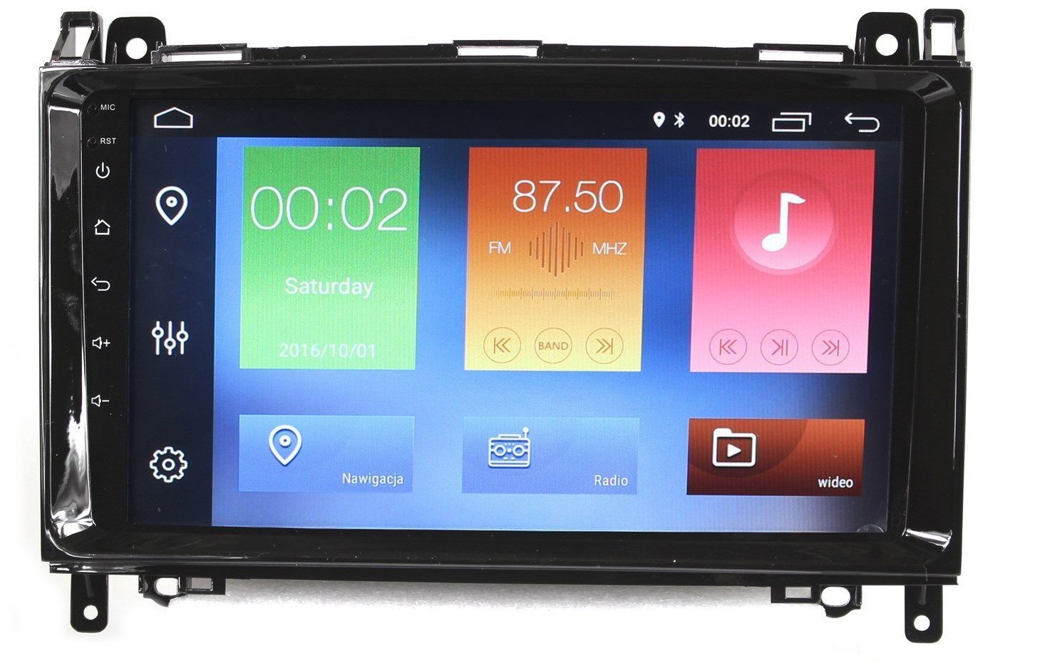 Radio nawigacja GPS do Mercedes W169 B Klasa 2004-12