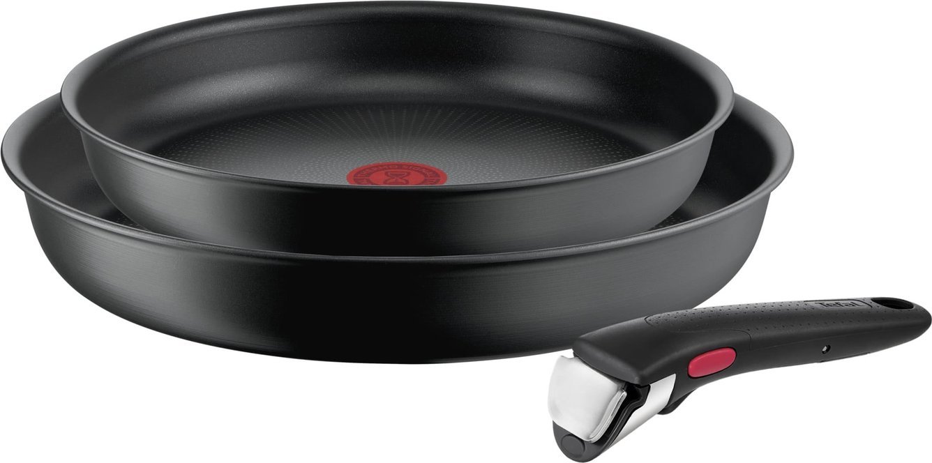 Patelnia Tefal zestaw Titanium 3X 24 28cm