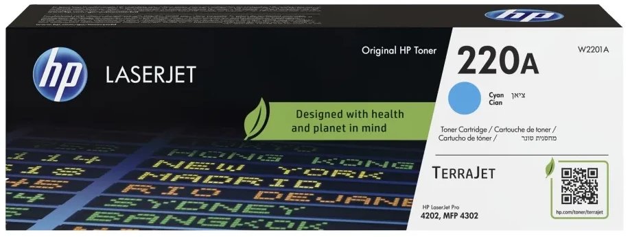 Toner HP HP 220A Cyan Original LaserJet Toneris Cartridge