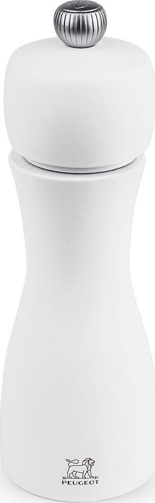 Młynek do przypraw Peugeot Młynek do soli 15 cm Peugeot Tahiti biały mat