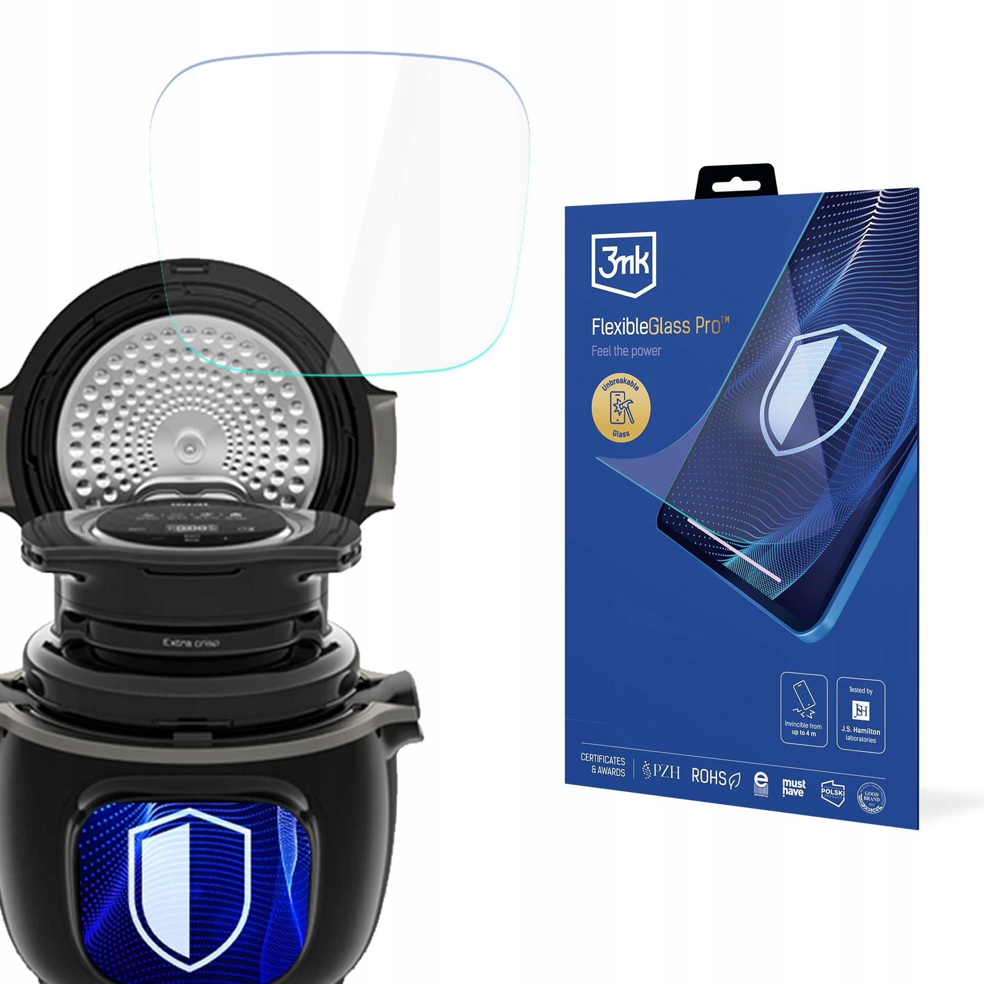 Tefal Cook4Me Touch CY9128 / Touch Pro CY9431 - up to 8.3" 3mk FlexibleGlass Pro