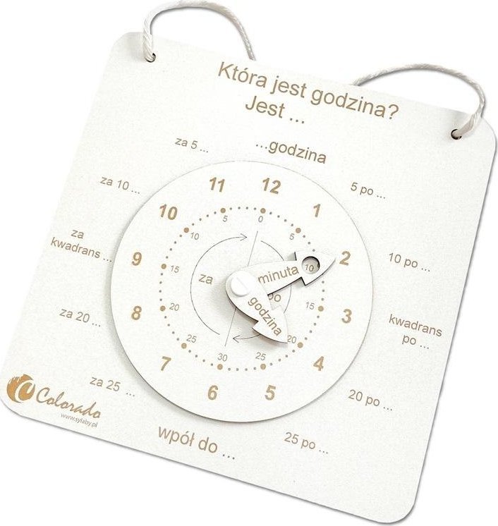 Zegar do nauki czasu