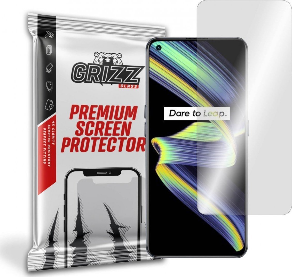 GrizzGlass Szkło hybrydowe Grizz Realme X7 Max 5G