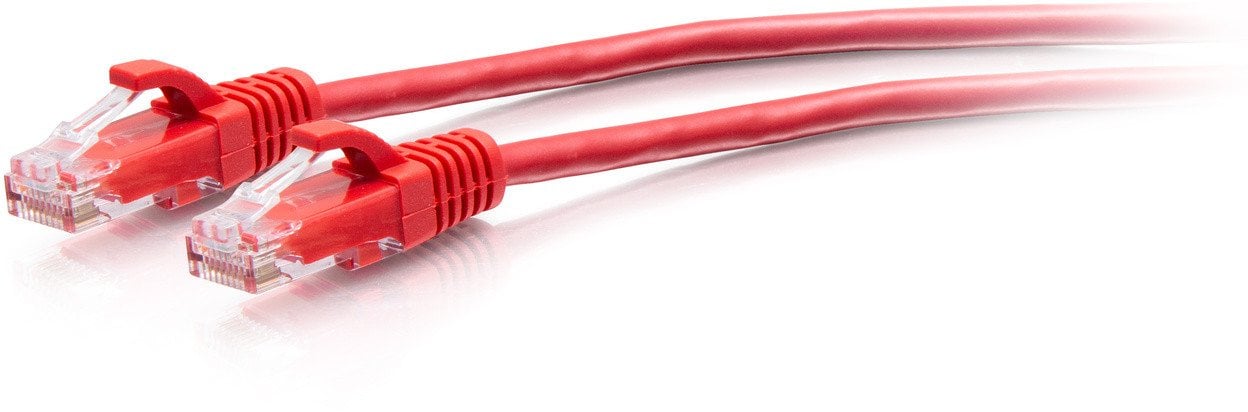 C2G 10ft (3m) Cat6a Snagless Unshielded (UTP) Slim Ethernet Network Patch Cable - Red - Patch-Kabel - RJ-45 (M) zu RJ-45 (M) - 3 m - 4.8 mm - UTP - CA