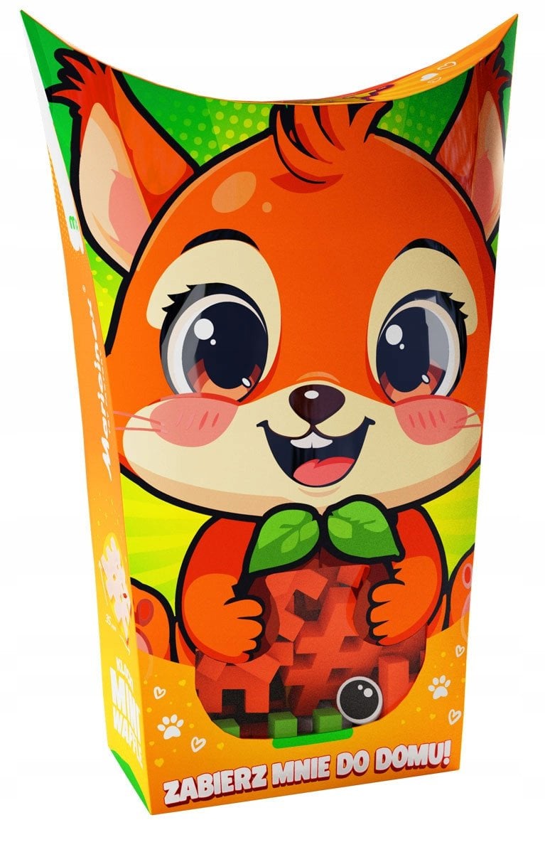 *****Klocki wafle mini PocketPets Wiewiórka 06927