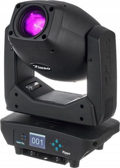 Varytec Hero Spot 230W LED Ruchoma Głowica 8 Kolorów Wyświetlacz LCD Nowa