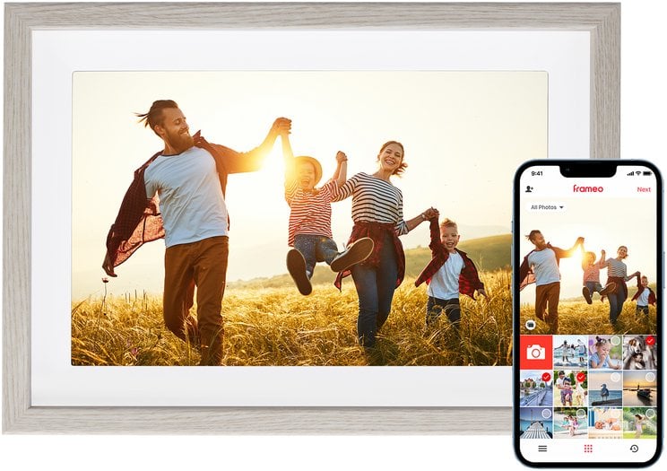 Rollei 108 cyfrowa ramka na zdjęcia Biały 25,6 cm (10.1") Ekran dotykowy Wi-Fi