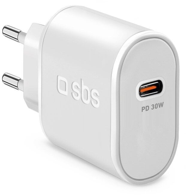 Ładowarka SBS Mobile TETR1CPD30, Indoor, AC, 20 V, White