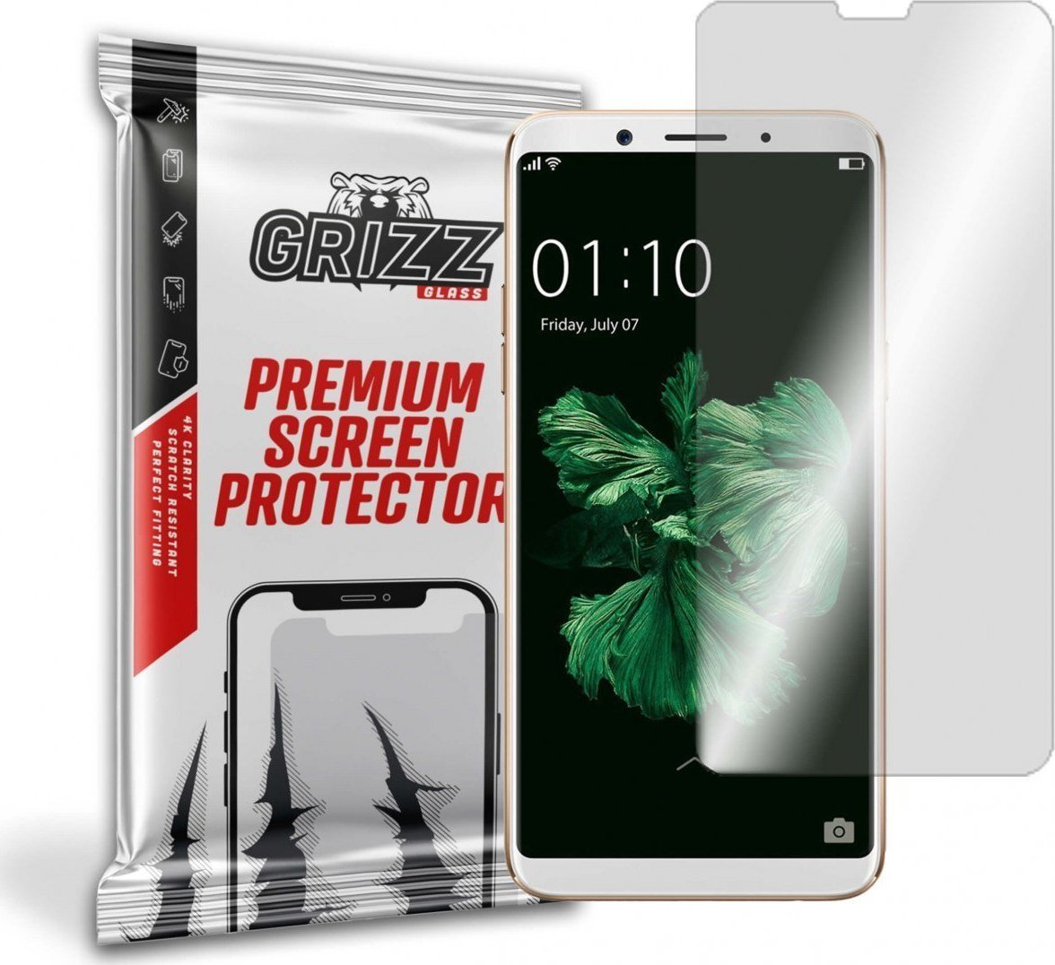 GrizzGlass Szkło hybrydowe Grizz Oppo F5