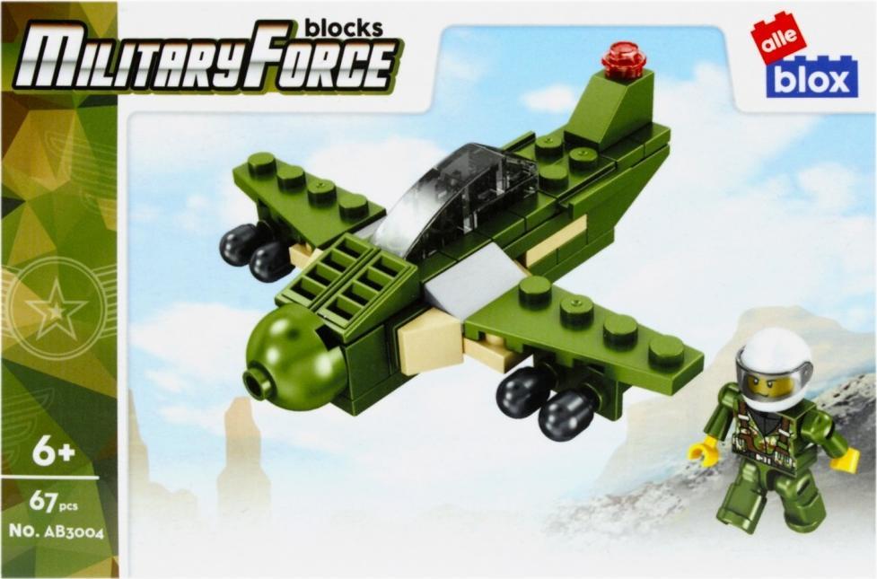 ALLEBLOX KLOCKI KONSTR ALLEBLOX MILIT 63-64EL 15X10X5 12