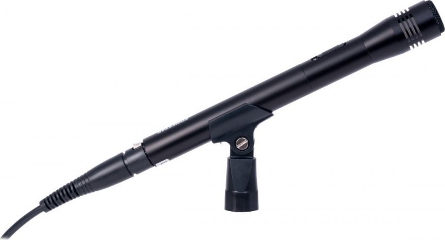 Dyktafon Fonestar Fonestar FCM-451B - Jednokierunkowy ręczny mikrofon pojemnościowy, 100-16 000 Hz, złącze XLR.