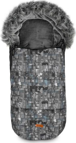 Sensillo Sensillo Olaf, Śpiworek wodoodporny, Grafitowy kropki