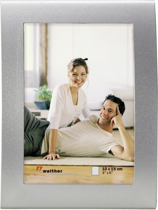 Ramka Walther Basixx, 10x15, zakrzywiona, srebrna (TP015S)
