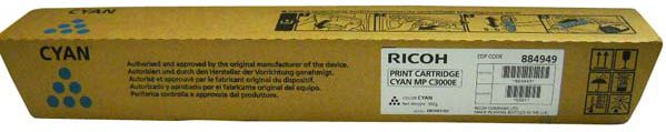 Toner Ricoh 888643 Cyan Oryginał (884949)