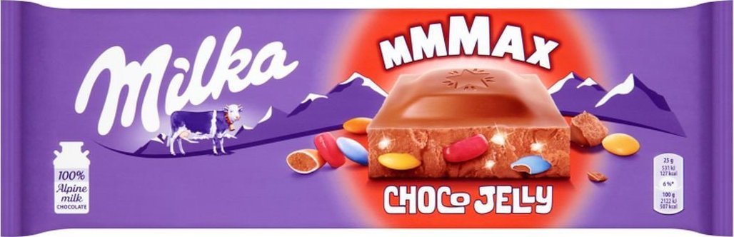 Milka Czekolada mleczna Choco Jelly 250 g