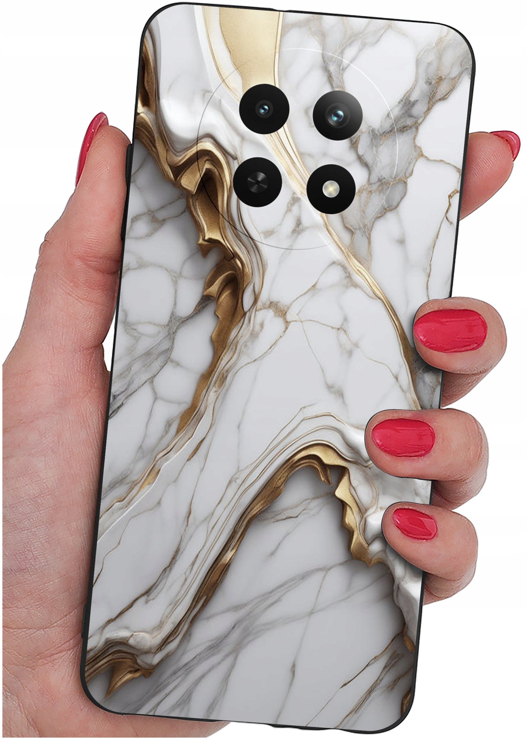 Etui do Realme 12 5G | 12x 5G WZORY |SILIKONOWE MATT CASE + SZKŁO 9H