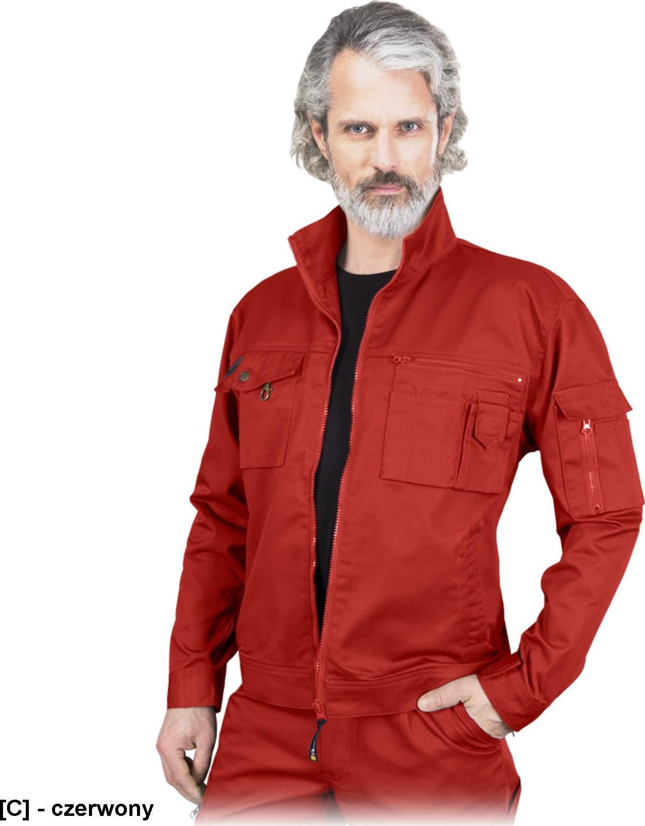 R.E.I.S. LH-WILSTER - odzież ochronna - czerwony L