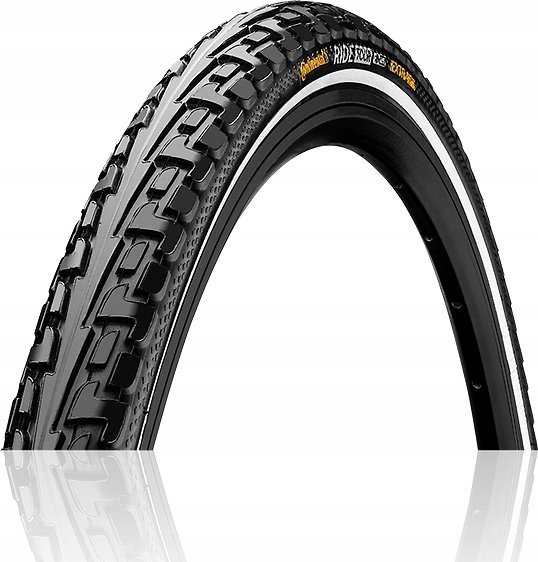 Continental CONTINENTAL RIDE Tour Standard tire 700 x 42c (40c) 28 x 1,60 (42-622) Black/black, PSI max:4,5 (bar), Yes, ExtraPuncture Belt, Weight:790