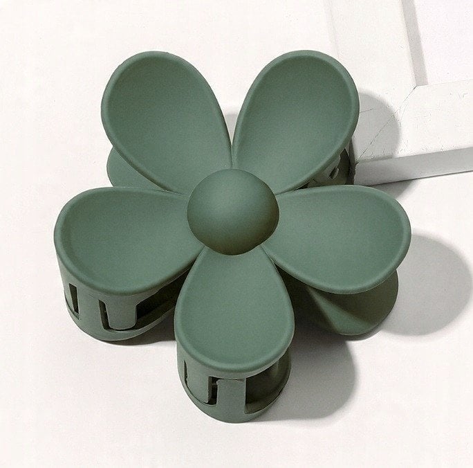 ECARLA Spinka do włosów klamra kwiat 7x7,5 cm