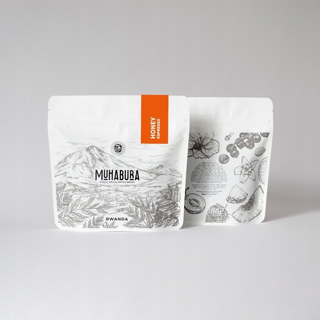 Kawa ziarnista RWANDA MUHABURA HONEY ESPRESSO 1kg