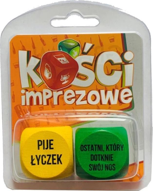 Grammi Kości Imprezowe (żółto-zielone)