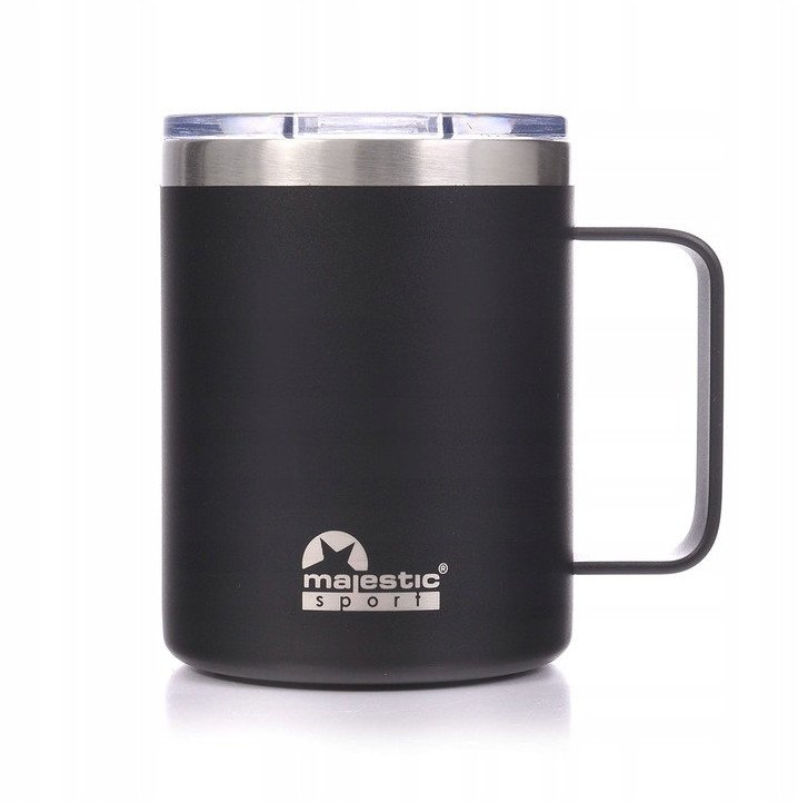 Kubek termiczny Majestic Sport Gump 400 ml czarny