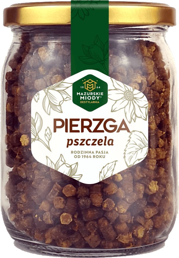 Mazurskie Miody Pierzga pszczela Mazurskie Miody 300g