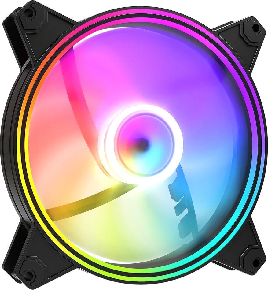 Wentylator Modecom Volcano Apex 140 ARGB Reverse Czarny (FAN-APEX-140R-ARGB-100)