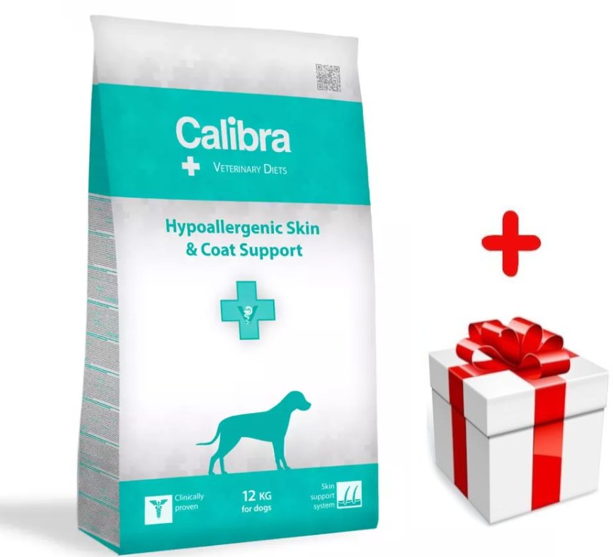 Calibra Veterinary Diets Dog Hypoallergenic 12kg + Niespodzianka dla psa GRATIS