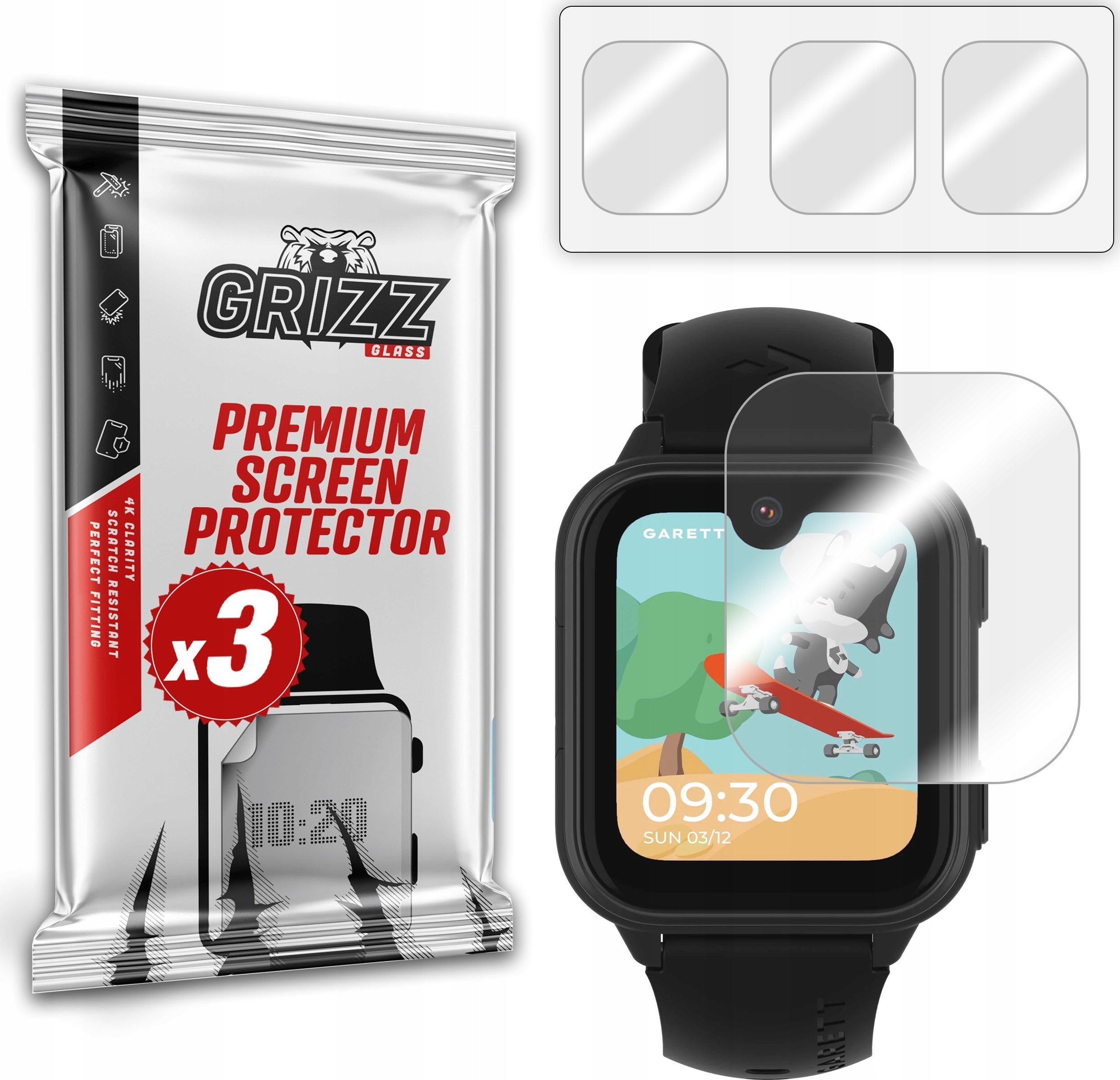 Folia hydrożelowa GrizzGlass Hydrofilm do Garett Kids Vibe 4G