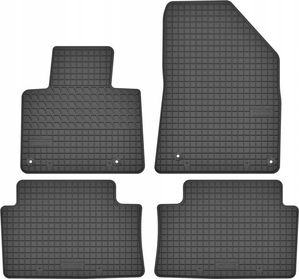 MotoHobby Citroen C5 II Dywaniki gumowe PREMIUM stopery