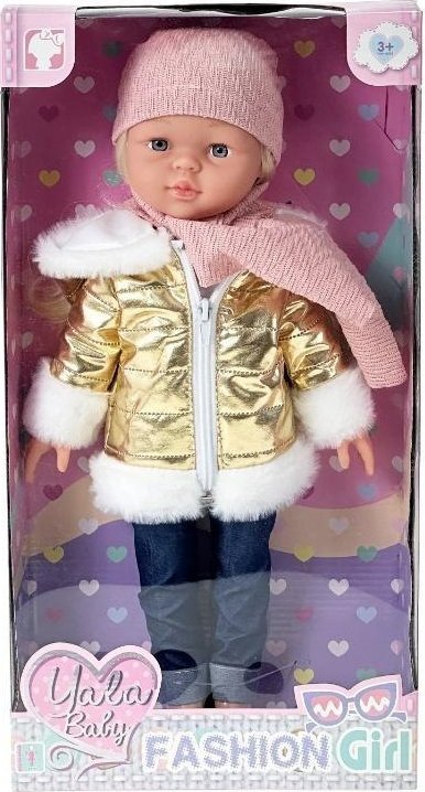 Lalka winylowa 43cm mówi i śpiewa po polsku