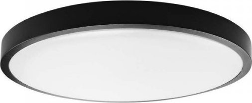 Lampa sufitowa V-TAC Plafon V-TAC 18W LED Okrągły 25cm Natynkowy IP44 Czarny VT-8618B 4000K 1830lm