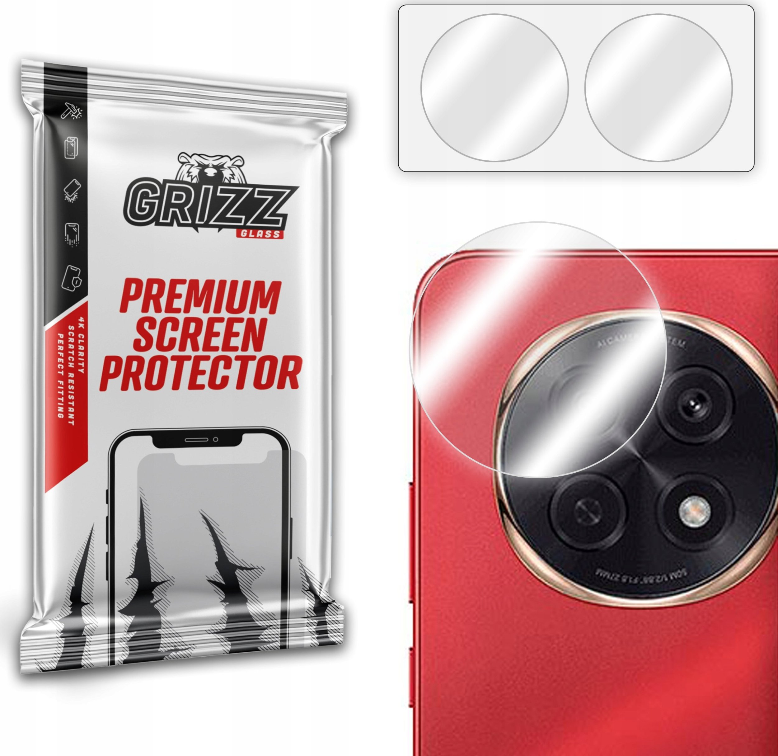 Szkło na aparat GrizzGlass HybridGlass Camera do Oppo A5 Pro